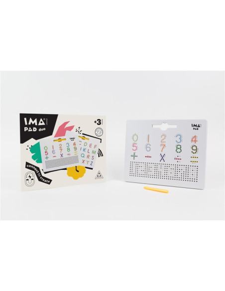 IMAPAD Duo | Tablero magnético de letras y números