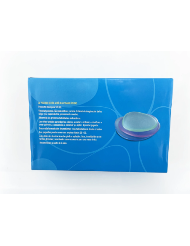 Topiludo Conjunt 36 pedres translúcides 6 colors