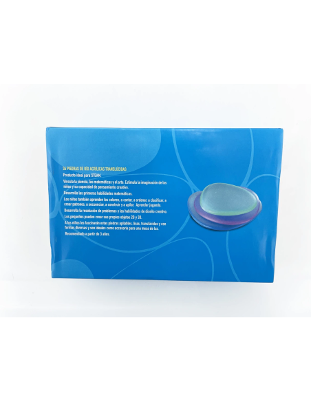 Topiludo Conjunt 36 pedres translúcides 6 colors