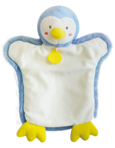 Titella de pingüí de peluix