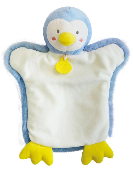 Titella de pingüí de peluix