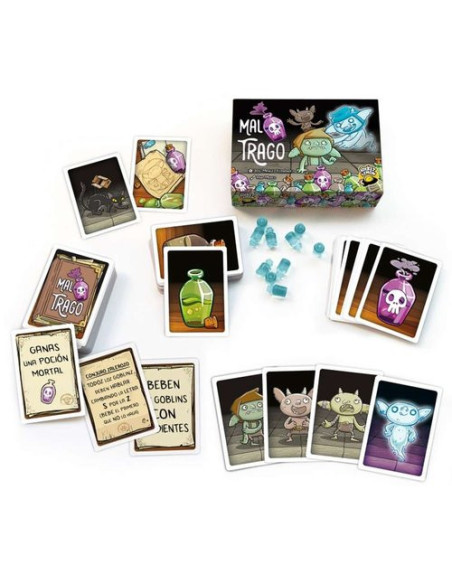 Mal Trago | Joc de cartes de goblins i pocions