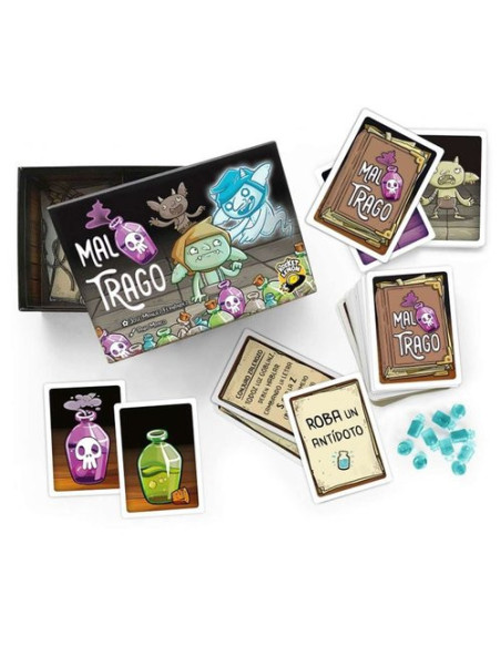 Mal Trago | Joc de cartes de goblins i pocions