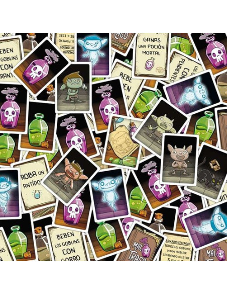 Mal Trago | Joc de cartes de goblins i pocions