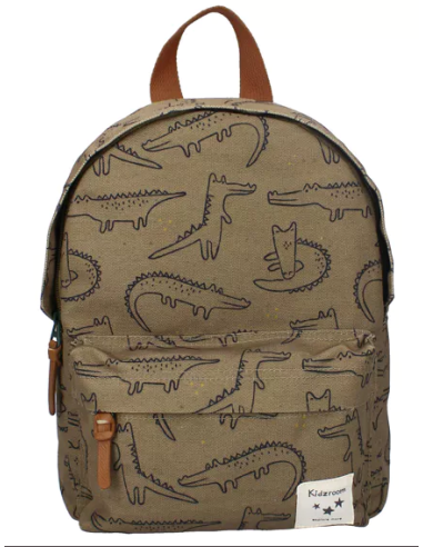 Motxilla infantil cocodril