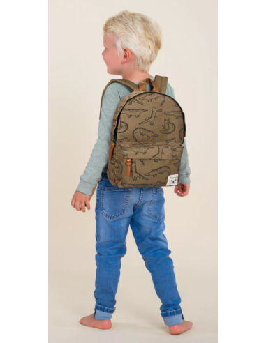 Motxilla infantil cocodril