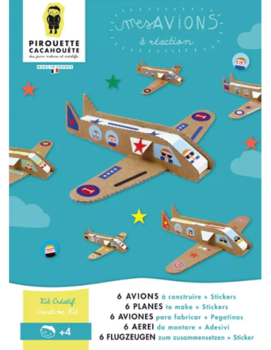Kit creatiu d'avions a reacció