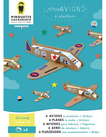 Kit creatiu d'avions a reacció