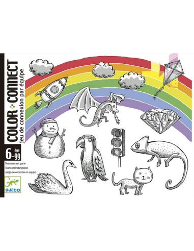 Joc de cartes color connect de DJECO