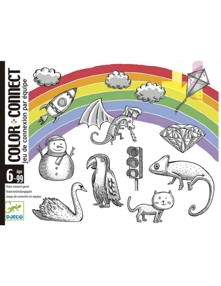 Joc de cartes color connect de DJECO