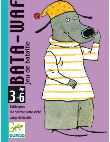 Joc de cartes Bata-Waf de DJECO