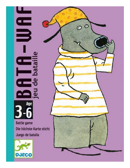 Joc de cartes Bata-Waf de DJECO