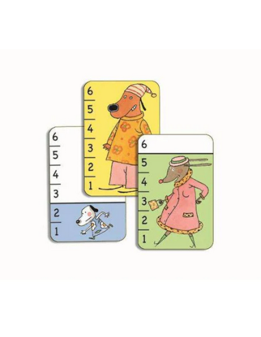 Joc de cartes Bata-Waf de DJECO