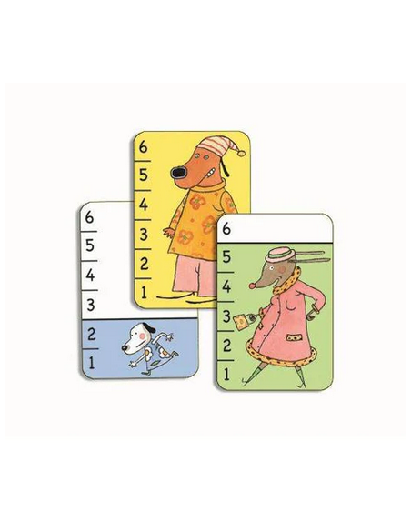 Joc de cartes Bata-Waf de DJECO