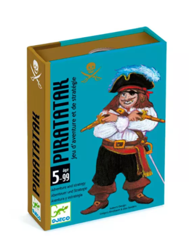 Joc de cartes Piratatak de DJECO