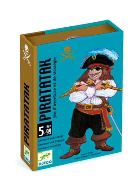 Joc de cartes Piratatak de DJECO