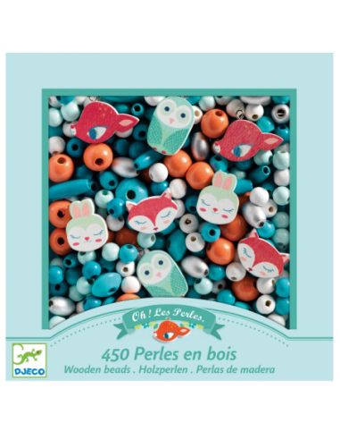 Perles de fusta petits animals