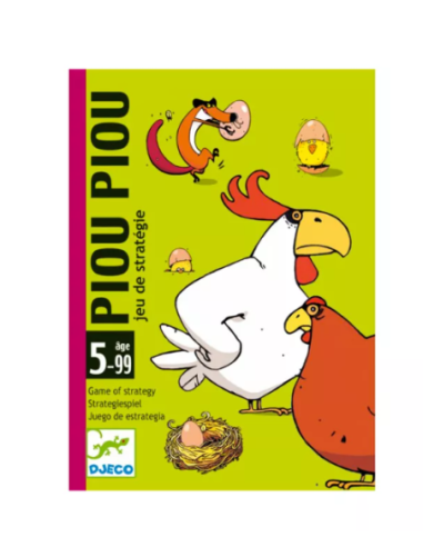 Joc de cartes Piou Piou de DJECO