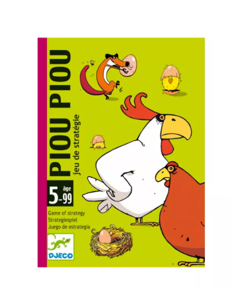 Joc de cartes Piou Piou de DJECO