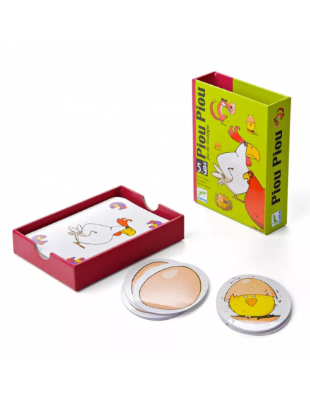 Joc de cartes Piou Piou de DJECO