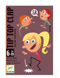 Joc de cartes Tip Top Clap de DJECO