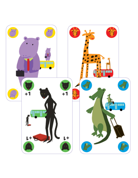 Gorilla Djeco | Joc de cartes de velocitat i estratègia