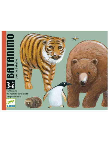 Joc de cartes Batanimo de DJECO