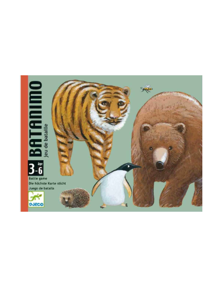 Joc de cartes Batanimo de DJECO