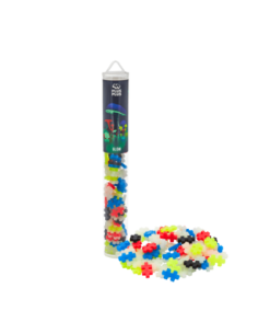 Tub de 100 peces glow de PLUS PLUS