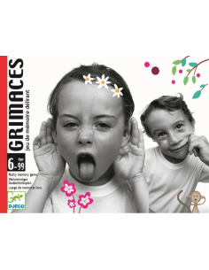 Joc de cartes Grimaces de DJECO