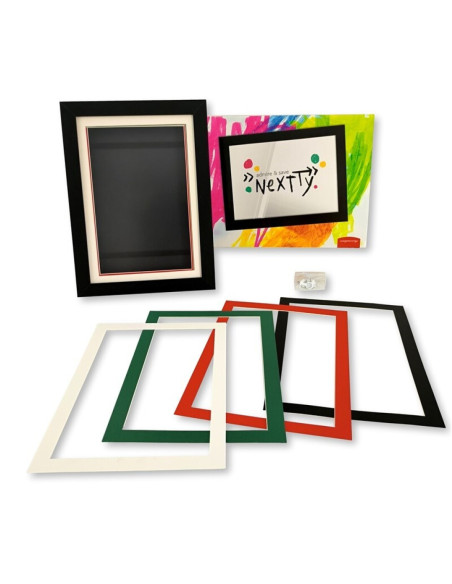 Marc per a dibuixos Nextty negre