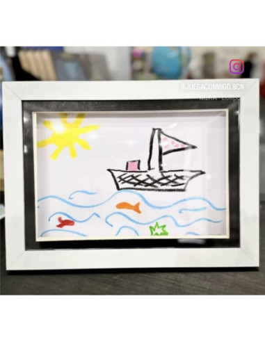 Marc per a dibuixos Nextty negre