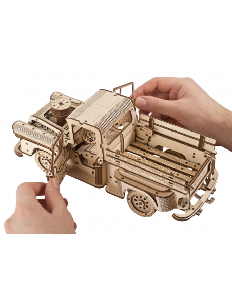Maqueta de fusta Pickup Lumberjack d'UGEARS