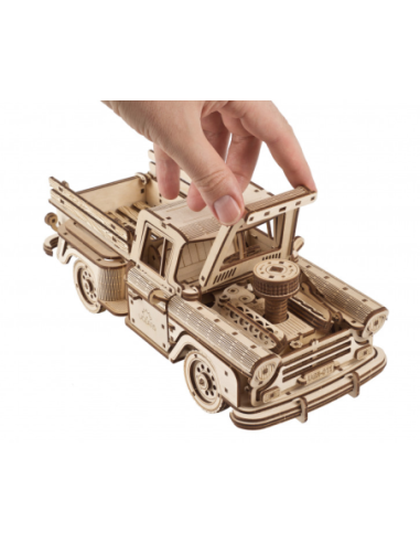 Maqueta de fusta Pickup Lumberjack d'UGEARS