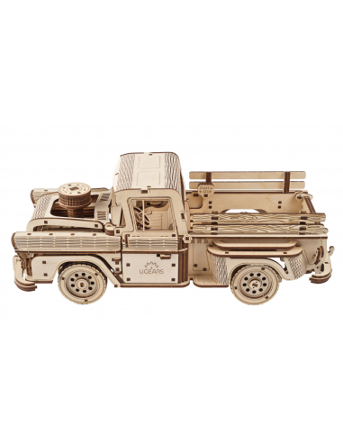 Maqueta de fusta Pickup Lumberjack d'UGEARS