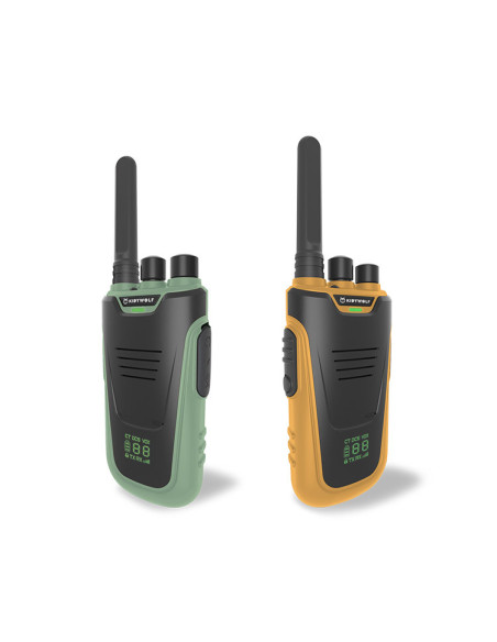 KIDYTALK verd i mostassa Kidywolf | Walkie-talkie infantil | A Joc Lent
