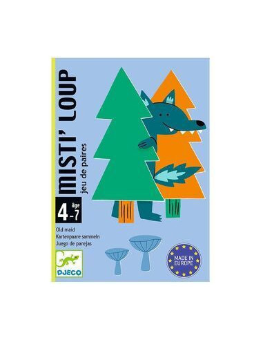 Joc de cartes Misti'loup de DJECO