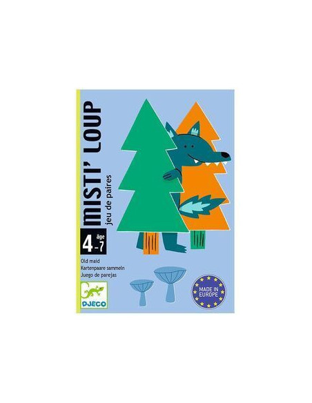 Joc de cartes Misti'loup de DJECO