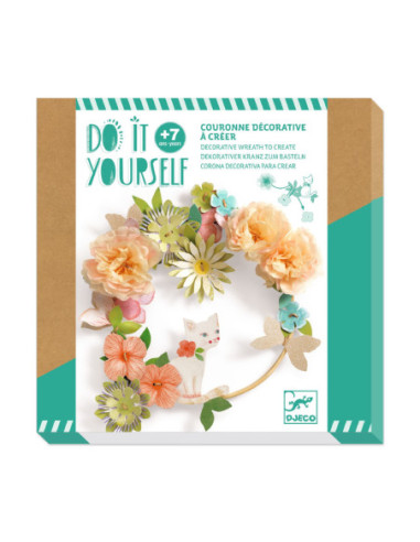 Do it yourself. Corona decorativa manualitats
