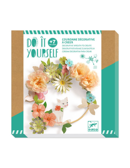 Do it yourself. Corona decorativa manualitats
