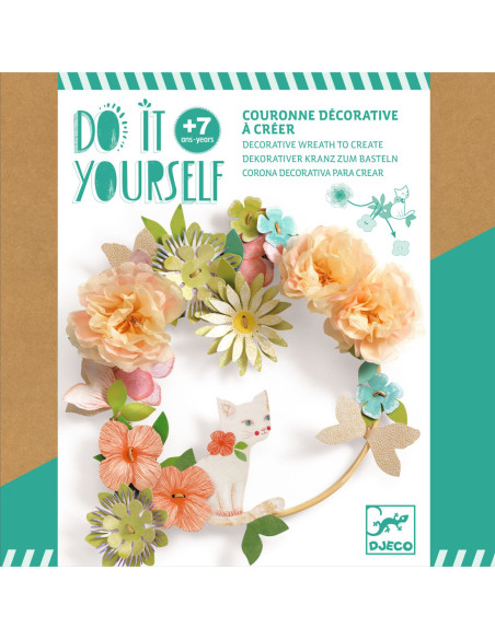 Do it yourself. Corona decorativa manualitats