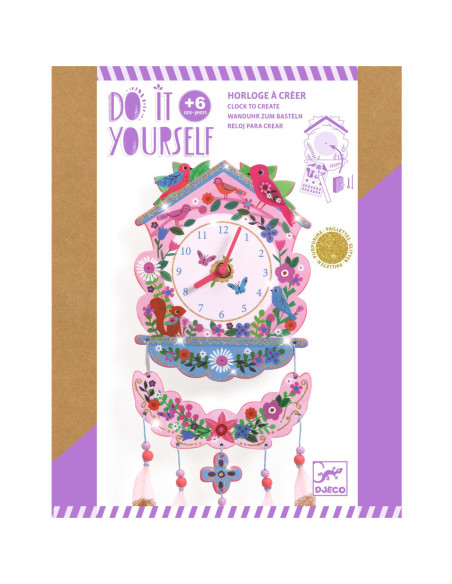 DIY Reloj de Cuco Djeco | Kit creativo para crear un reloj