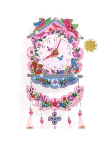 DIY Rellotge Cucut Djeco | Kit creatiu per crear un rellotge