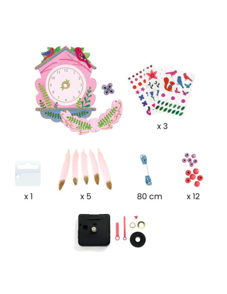 DIY Reloj de Cuco Djeco | Kit creativo para crear un reloj