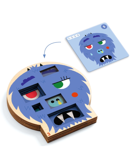 Sologic crazy faces de DJECO