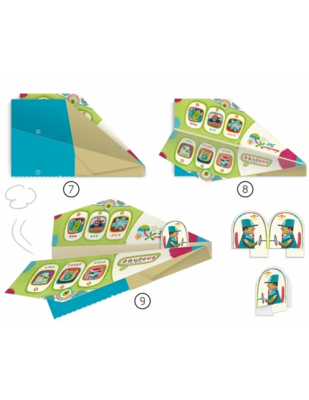Papiroflèxia origami avions