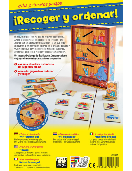 Mis primeros juegos ¡Recoger y ordenar! d'HABA