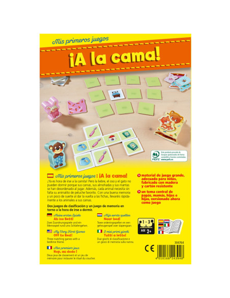 Mis primeros juegos ¡A la cama! d'HABA