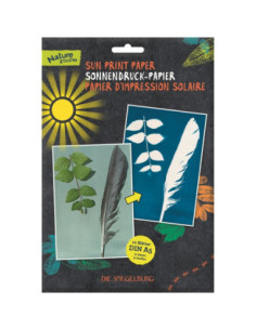 Papel impresión solar niños | Manualidades naturaleza Spiegelburg