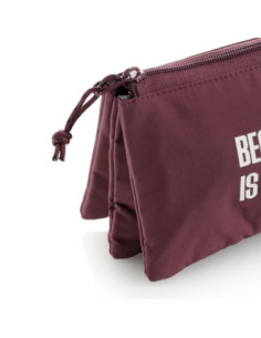 Estoig triple ecoalf color burdeus 2